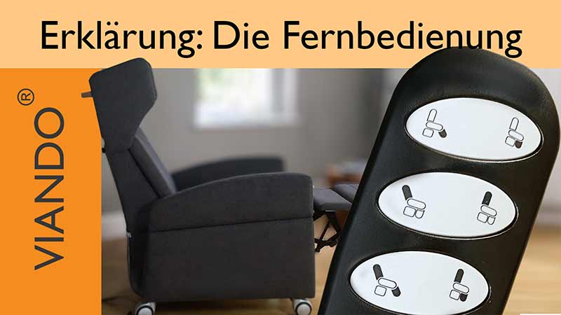 Video: Erklärung der Fernbedienung: 3 Tasten für alle Sessel-Funktionen